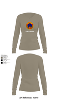 Fort meade 47918041 Women's Long Sleeve V-neck Shirt - 62