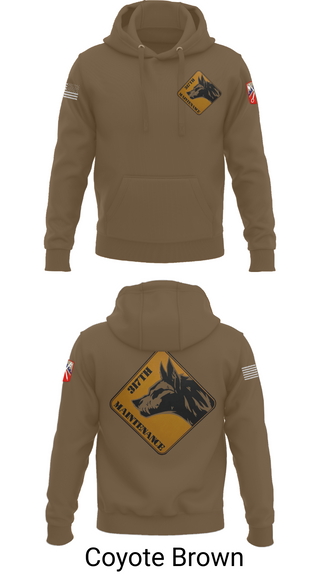 Hoodie, 317th support maintenance company, Army, Teamtime, Team time, sublimation, custom sports apparel, team uniforms, spirit wear, spiritwear, sports uniforms, custom shirts, team store, custom team store, fundraiser sports, apparel fundraiser