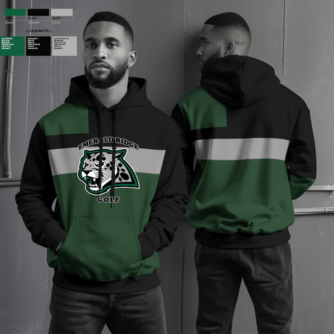 Hoodie, Emerald Ridge High School Golf, Golf, Teamtime, Team time, sublimation, custom sports apparel, team uniforms, spirit wear, spiritwear, sports uniforms, custom shirts, team store, custom team store, fundraiser sports, apparel fundraiser