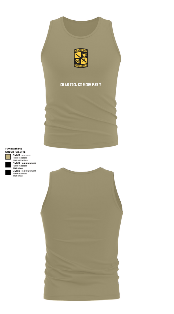 Tank Top, Chanticleer company, Army, Teamtime, Team time, sublimation, custom sports apparel, team uniforms, spirit wear, spiritwear, sports uniforms, custom shirts, team store, custom team store, fundraiser sports, apparel fundraiser
