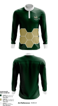 Hornets 31283287 Quarter Zip Jacket - 1