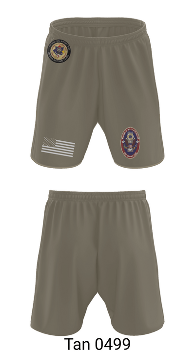 7th CST 5552337 Athletic Shorts With Pockets - 69