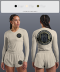 Overwatch Defense International 38447114 Women's Long Sleeve V-neck Shirt - 5