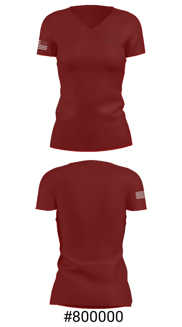 Women's Short Sleeve Vneck Shirt, John Handley High School Baseball, Baseball, Teamtime, Team time, sublimation, custom sports apparel, team uniforms, spirit wear, spiritwear, sports uniforms, custom shirts, team store, custom team store, fundraiser sports, apparel fundraiser