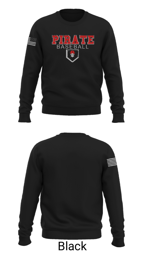 Crew Neck Sweatshirt, Grants High School Baseball, Baseball, Teamtime, Team time, sublimation, custom sports apparel, team uniforms, spirit wear, spiritwear, sports uniforms, custom shirts, team store, custom team store, fundraiser sports, apparel fundraiser