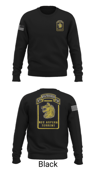 Crew Neck Sweatshirt, Wolfhounds, Army, Teamtime, Team time, sublimation, custom sports apparel, team uniforms, spirit wear, spiritwear, sports uniforms, custom shirts, team store, custom team store, fundraiser sports, apparel fundraiser