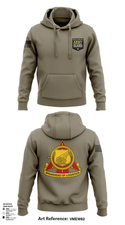 SOUTH CAROLINA ARMY NATIONAL GUARD 14160186 Hoodie - 112