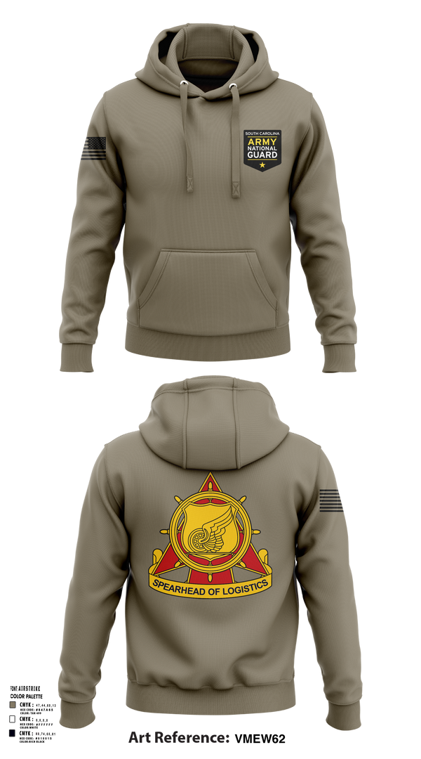 Hoodie, SOUTH CAROLINA ARMY NATIONAL GUARD, National Guard, Teamtime, Team time, sublimation, custom sports apparel, team uniforms, spirit wear, spiritwear, sports uniforms, custom shirts, team store, custom team store, fundraiser sports, apparel fundraiser