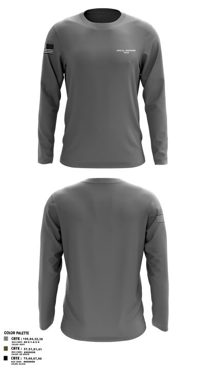 Special Response Team 58214758 Long Sleeve Performance Polo - 1
