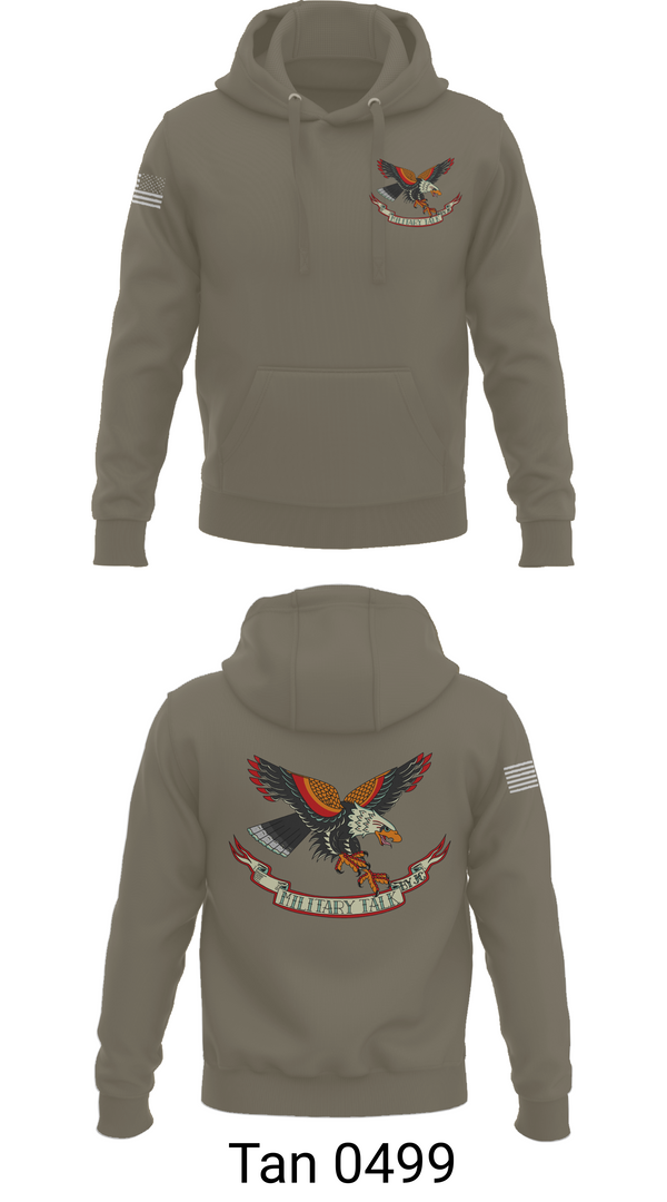 Hoodie, Military Talk by JC, Army, Teamtime, Team time, sublimation, custom sports apparel, team uniforms, spirit wear, spiritwear, sports uniforms, custom shirts, team store, custom team store, fundraiser sports, apparel fundraiser