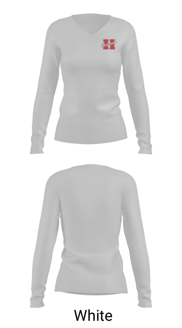 Womens Long Sleeve Vneck Shirt, Hope High School Golf, Golf, Teamtime, Team time, sublimation, custom sports apparel, team uniforms, spirit wear, spiritwear, sports uniforms, custom shirts, team store, custom team store, fundraiser sports, apparel fundraiser