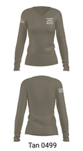 Fremont County Security Services 37987366 Women's Long Sleeve V-neck Shirt - 73