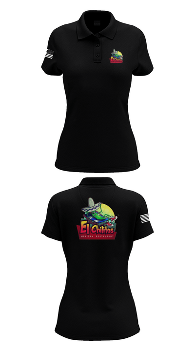 Chilitos 40542096 Women's Short Sleeve Performance Polo  - 36