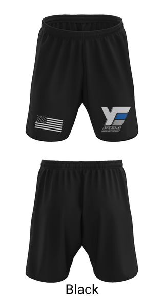 Athletic Shorts With Pockets, YAC Foundation (Young Athletes For Christ), Spirit Store, Teamtime, Team time, sublimation, custom sports apparel, team uniforms, spirit wear, spiritwear, sports uniforms, custom shirts, team store, custom team store, fundraiser sports, apparel fundraiser