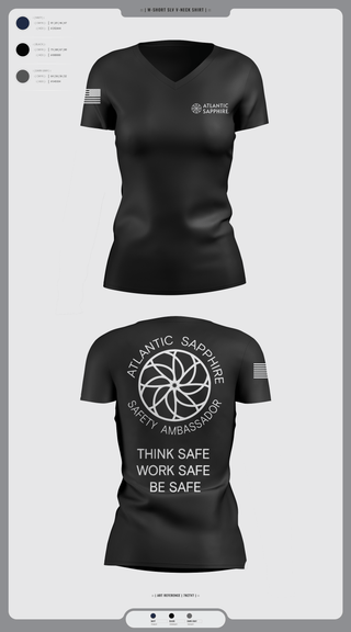 Womens Short Sleeve Vneck Shirt, LinVille, Navy, Teamtime, Team time, sublimation, custom sports apparel, team uniforms, spirit wear, spiritwear, sports uniforms, custom shirts, team store, custom team store, fundraiser sports, apparel fundraiser