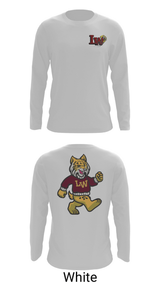 Long Sleeve Performance Shirt, Lowpoint-Washburn Junior High School Softball, Softball, Teamtime, Team time, sublimation, custom sports apparel, team uniforms, spirit wear, spiritwear, sports uniforms, custom shirts, team store, custom team store, fundraiser sports, apparel fundraiser