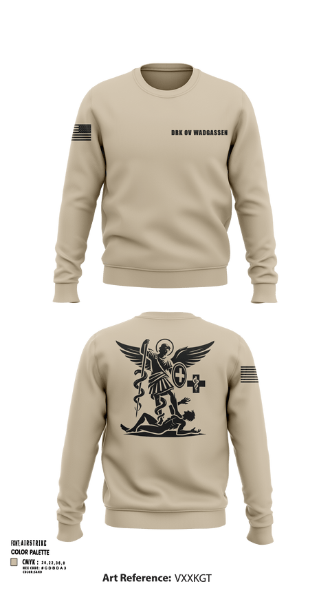 Crew Neck Sweatshirt, DRK ov Wadgassen, Fire Department, Teamtime, Team time, sublimation, custom sports apparel, team uniforms, spirit wear, spiritwear, sports uniforms, custom shirts, team store, custom team store, fundraiser sports, apparel fundraiser