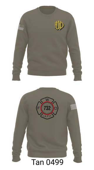 Crew Neck Sweatshirt, Woonsocket, Fire Department, Teamtime, Team time, sublimation, custom sports apparel, team uniforms, spirit wear, spiritwear, sports uniforms, custom shirts, team store, custom team store, fundraiser sports, apparel fundraiser