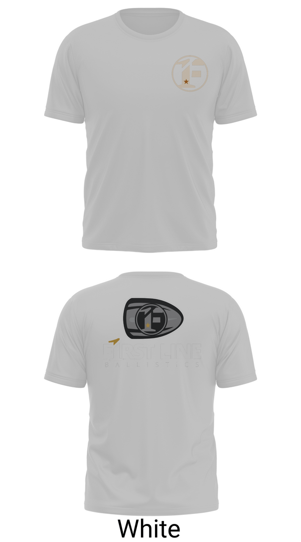 Old School Cotton Feel Shirt, First Line Ballistics, , Teamtime, Team time, sublimation, custom sports apparel, team uniforms, spirit wear, spiritwear, sports uniforms, custom shirts, team store, custom team store, fundraiser sports, apparel fundraiser