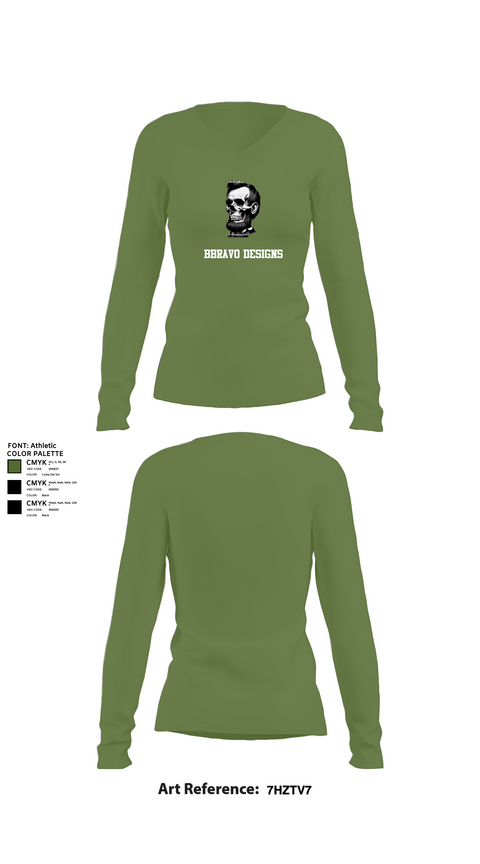 Womens Long Sleeve Vneck Shirt 1, BBravo Designs, , Teamtime, Team time, sublimation, custom sports apparel, team uniforms, spirit wear, spiritwear, sports uniforms, custom shirts, team store, custom team store, fundraiser sports, apparel fundraiser