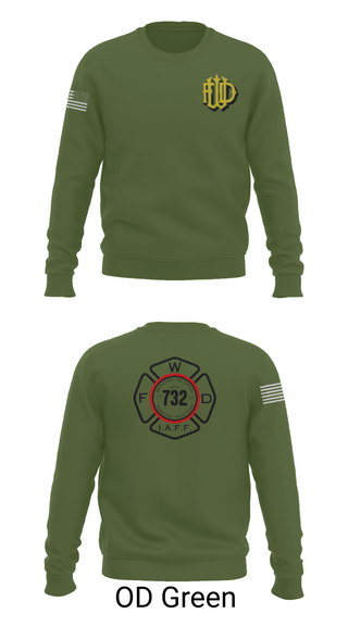 Crew Neck Sweatshirt, Woonsocket, Fire Department, Teamtime, Team time, sublimation, custom sports apparel, team uniforms, spirit wear, spiritwear, sports uniforms, custom shirts, team store, custom team store, fundraiser sports, apparel fundraiser