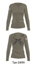 LGRV 76165640 Women's Long Sleeve V-neck Shirt - 77