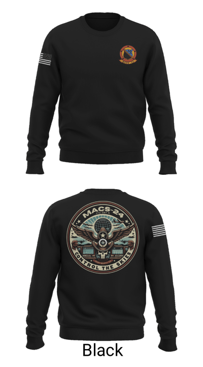 MACS 24 ATC Detachment A 44411642 Crew Neck Sweatshirt - 25