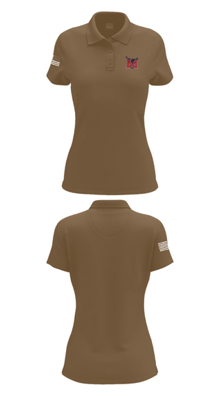 Womens Short Sleeve Performance Polo, Moore Catholic High School Soccer, Women's Soccer, Teamtime, Team time, sublimation, custom sports apparel, team uniforms, spirit wear, spiritwear, sports uniforms, custom shirts, team store, custom team store, fundraiser sports, apparel fundraiser