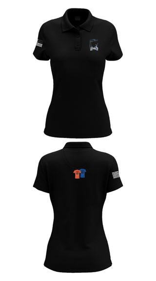 Women's Short Sleeve Performance Polo, 53 weg, Air Force, Teamtime, Team time, sublimation, custom sports apparel, team uniforms, spirit wear, spiritwear, sports uniforms, custom shirts, team store, custom team store, fundraiser sports, apparel fundraiser