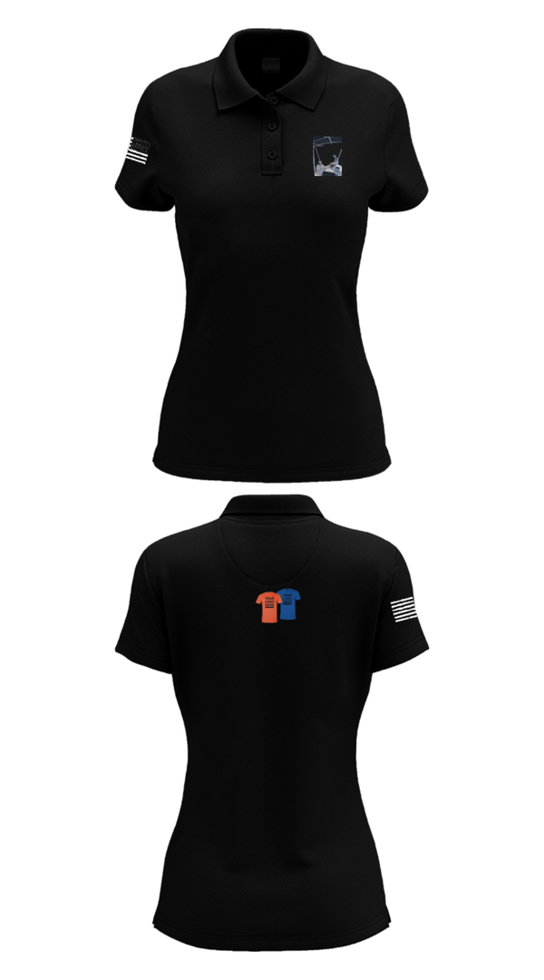 Women's Short Sleeve Performance Polo, 53 weg, Air Force, Teamtime, Team time, sublimation, custom sports apparel, team uniforms, spirit wear, spiritwear, sports uniforms, custom shirts, team store, custom team store, fundraiser sports, apparel fundraiser