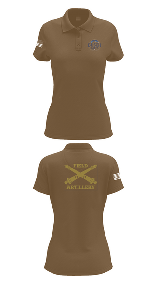 Womens Short Sleeve Performance Polo, Busch Latte, Army, Teamtime, Team time, sublimation, custom sports apparel, team uniforms, spirit wear, spiritwear, sports uniforms, custom shirts, team store, custom team store, fundraiser sports, apparel fundraiser