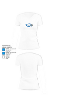 Paris High School Volleyball 36255001 Women's Short Sleeve V-neck Shirt - 18