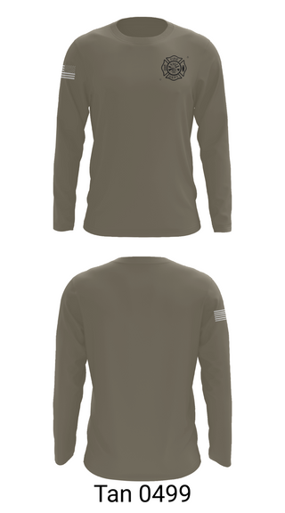 Long Sleeve Performance Shirt, Ben Wheeler Fire, Fire Department, Teamtime, Team time, sublimation, custom sports apparel, team uniforms, spirit wear, spiritwear, sports uniforms, custom shirts, team store, custom team store, fundraiser sports, apparel fundraiser