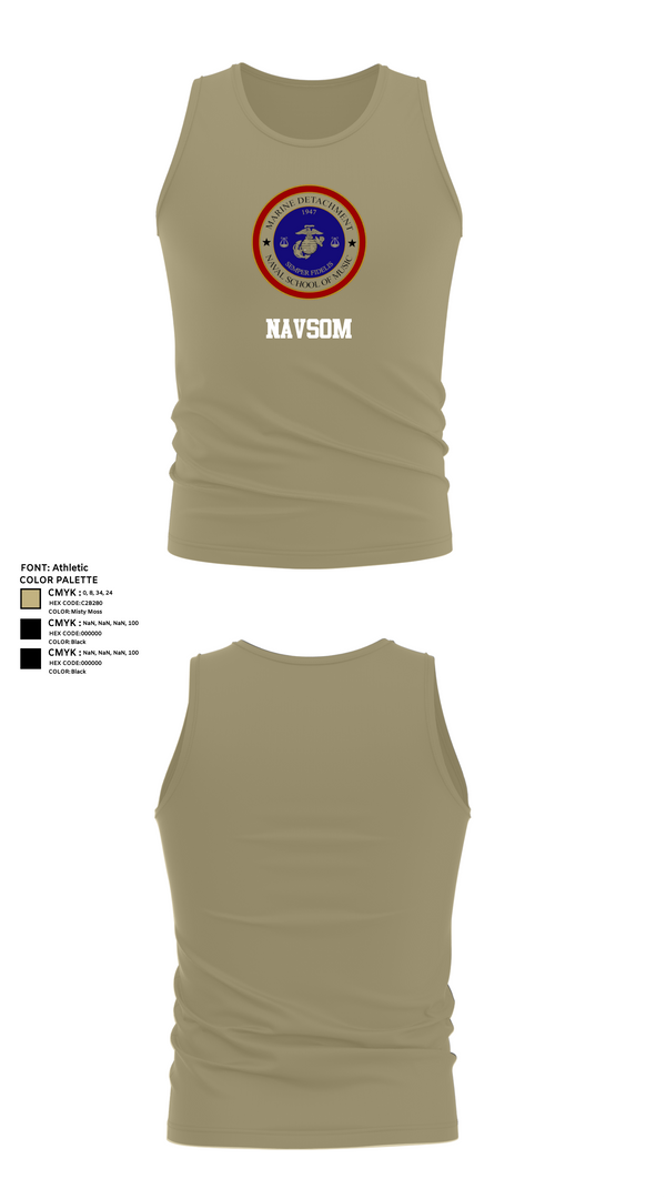 Tank Top, Navsom, Marines, Teamtime, Team time, sublimation, custom sports apparel, team uniforms, spirit wear, spiritwear, sports uniforms, custom shirts, team store, custom team store, fundraiser sports, apparel fundraiser
