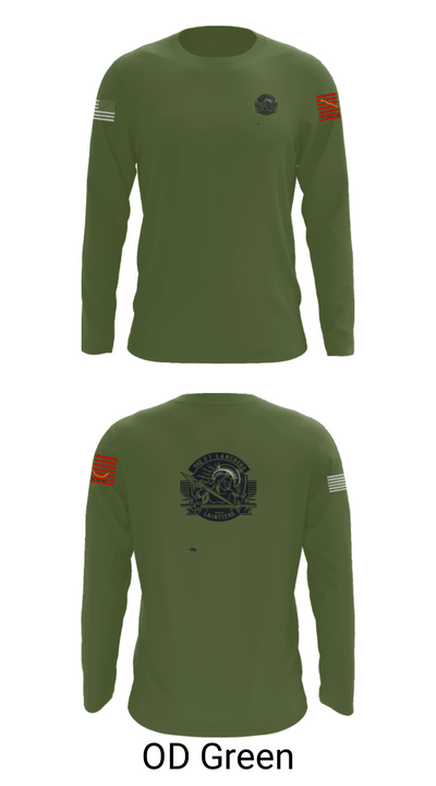 VAQ-131 90962102 Long Sleeve Performance Shirt - 44