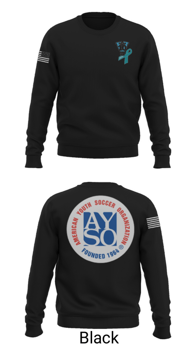 AYSO AREA 10V 37411197 Crew Neck Sweatshirt - 21