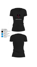 Phoenix High School Golf 4579777 Women's Short Sleeve V-neck Shirt - 11
