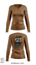 162 AFE 73313729 Women's Long Sleeve V-neck Shirt - 157