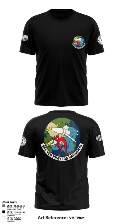 20th Intelligence Squadron 35709340 Old School Cotton Feel Shirt - 6