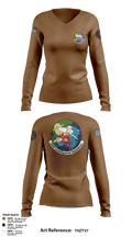 20th Intelligence Squadron 35709340 Women's Long Sleeve V-neck Shirt - 1