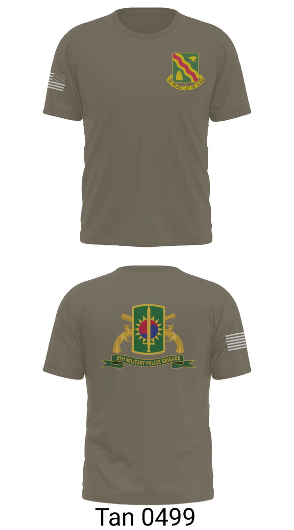 Old School Cotton Feel Shirt, 728th MP, Army, Teamtime, Team time, sublimation, custom sports apparel, team uniforms, spirit wear, spiritwear, sports uniforms, custom shirts, team store, custom team store, fundraiser sports, apparel fundraiser