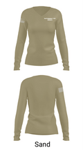 Ice Company, 1-32 Infantry 87671001 Women's Long Sleeve V-neck Shirt - 97