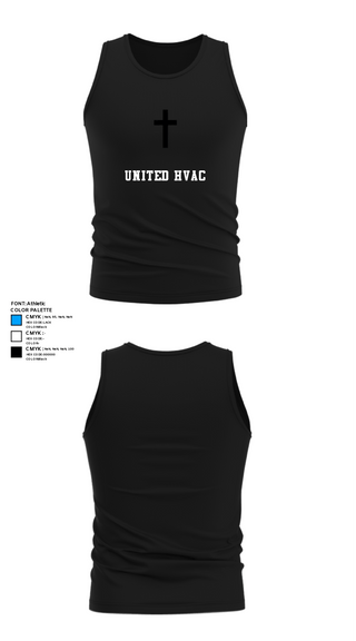 Tank Top, united hvac, , Teamtime, Team time, sublimation, custom sports apparel, team uniforms, spirit wear, spiritwear, sports uniforms, custom shirts, team store, custom team store, fundraiser sports, apparel fundraiser