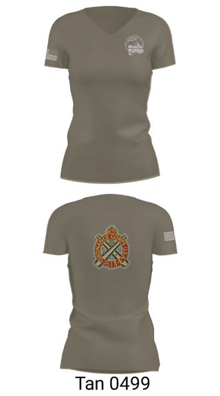 Women's Short Sleeve Vneck Shirt, 978th MP Comapny, , Teamtime, Team time, sublimation, custom sports apparel, team uniforms, spirit wear, spiritwear, sports uniforms, custom shirts, team store, custom team store, fundraiser sports, apparel fundraiser