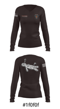 A Co.2-10 AHB 24005115 Women's Long Sleeve V-neck Shirt - 29