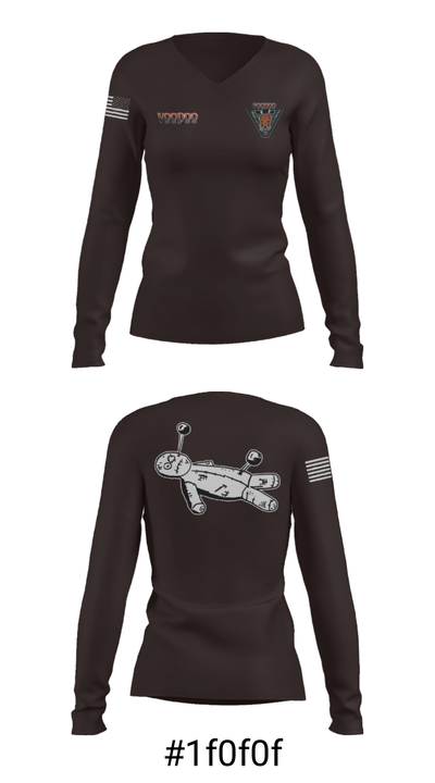 A Co.2-10 AHB 24005115 Women's Long Sleeve V-neck Shirt - 29