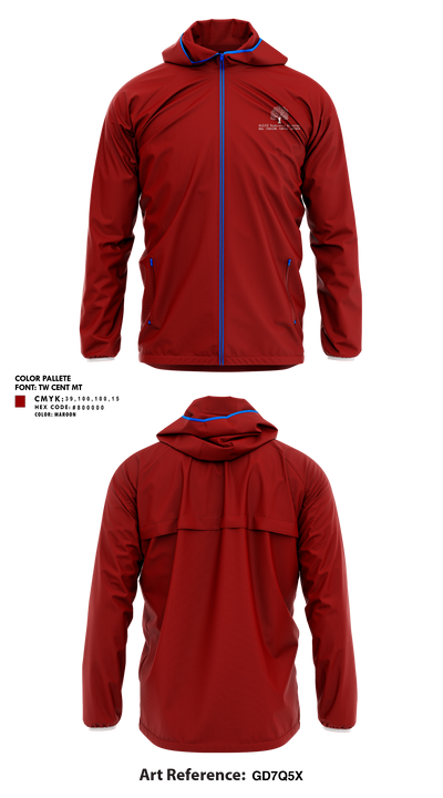 Hope Restoration Ministries 22684085 Windbreaker - 10
