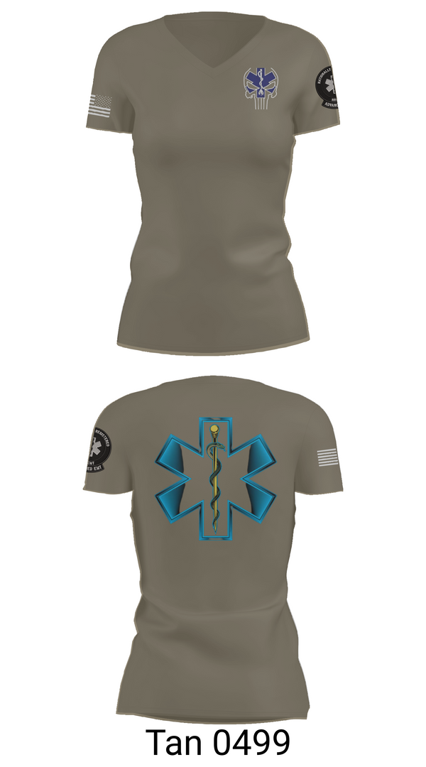 Womens Short Sleeve Vneck Shirt, 700, Army, Teamtime, Team time, sublimation, custom sports apparel, team uniforms, spirit wear, spiritwear, sports uniforms, custom shirts, team store, custom team store, fundraiser sports, apparel fundraiser