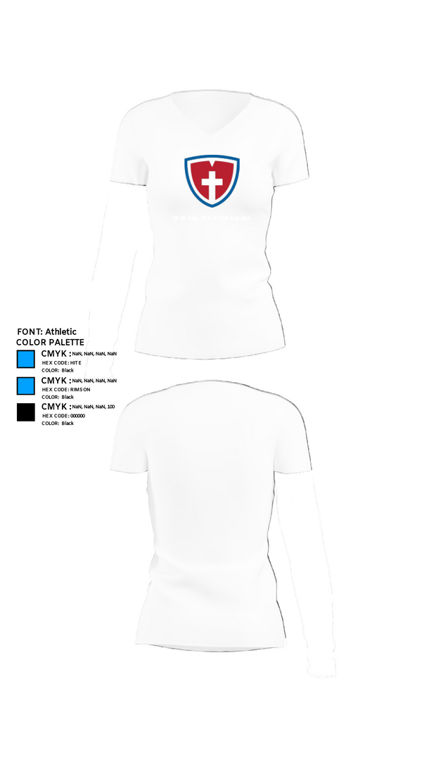 Womens Short Sleeve Vneck Shirt, Open Door Christian Schools, , Teamtime, Team time, sublimation, custom sports apparel, team uniforms, spirit wear, spiritwear, sports uniforms, custom shirts, team store, custom team store, fundraiser sports, apparel fundraiser