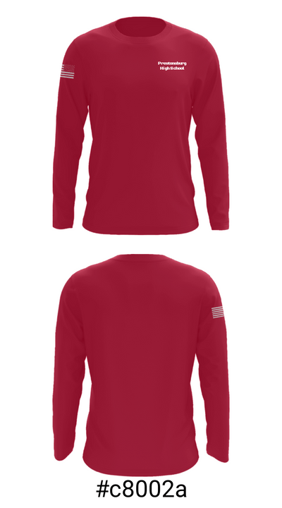 Prestonsburg High School 87866678 Long Sleeve Performance Shirt - 18